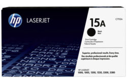 HP 15A Black Original LaserJet Toner Cartridge (C7115A)